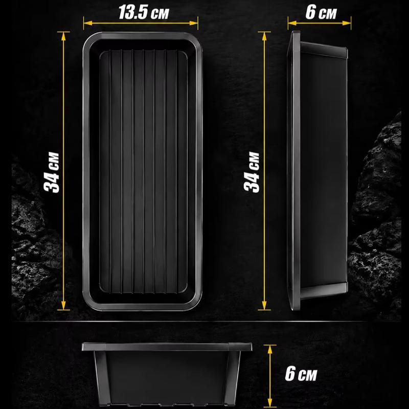 Car Under Seat Storage Tray Scratch Resistant Custom Fit BPA Free Organizer for Kids Toy Snack Car Storage Use