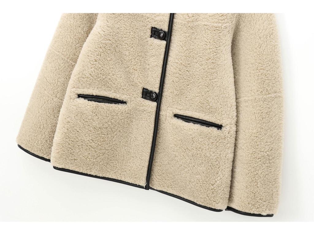 2024 Women's Autumn Fashion: Loose European & American Style Faux Fur Jacket Coat