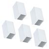 5Pcs Aluminum Heatsink Anodic Oxidation Cooling Heat Sink 51.6x28x28mm for Power Module