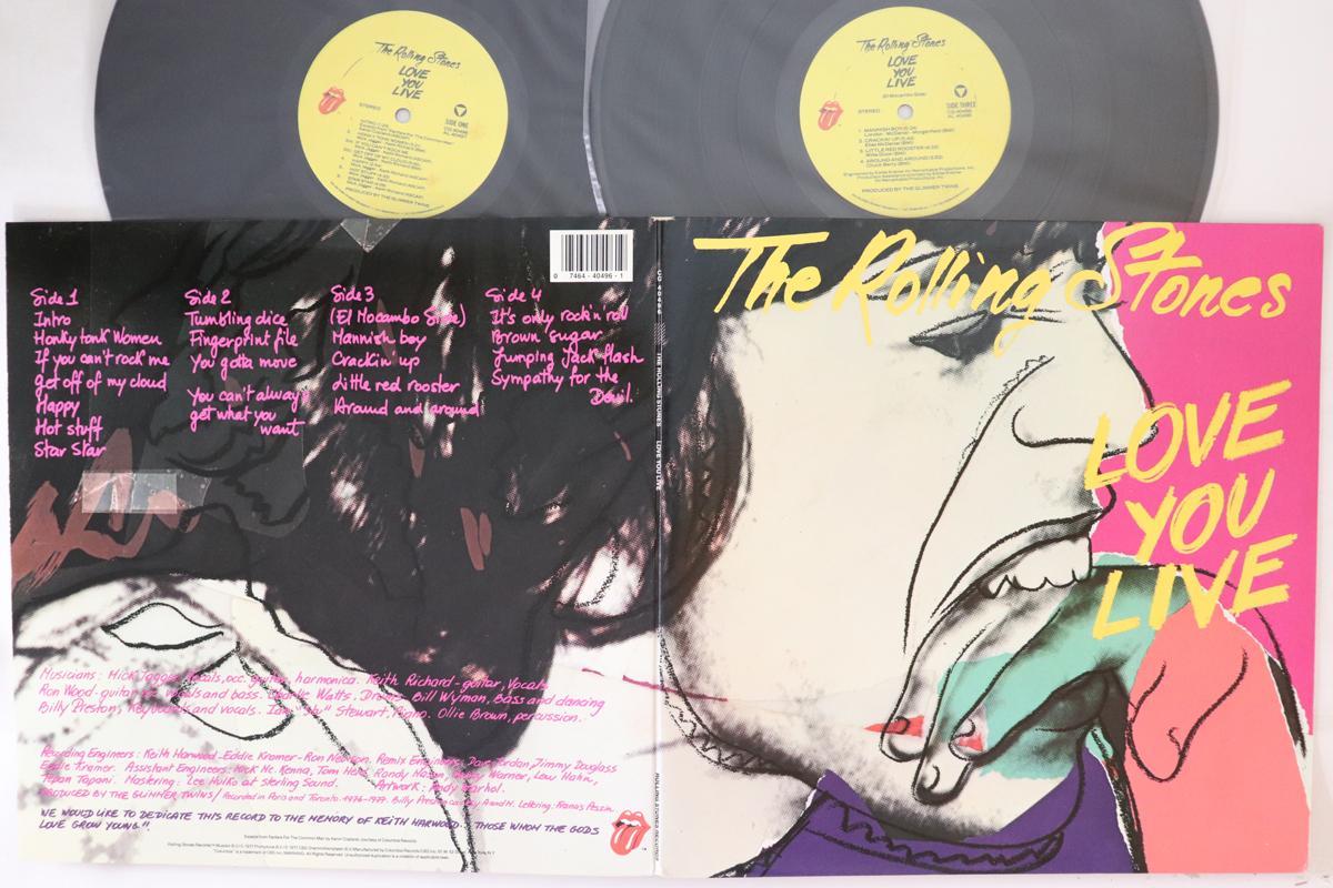 

LP Record ROLLING STONES - Love You Live CG40496 ROLLING STONES 1986 US Rock Used