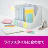 Post-It Notes Strong Adhesive Notes Multicolor 5 75 x 75mm 45 Sheets 4 Colors 1 Pad Each Clear Case 654SS-MC-5