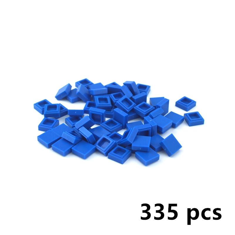 335pcs DIY Building Blocks Figure Bricks Smooth 1x1 ColorFul Educational Creative Size Compatible All Brand Toys for Children