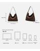 Women's Suede Hobo Bag 2025 - Large Capacity Tote, Shoulder, Commuter & Crossbody Styles