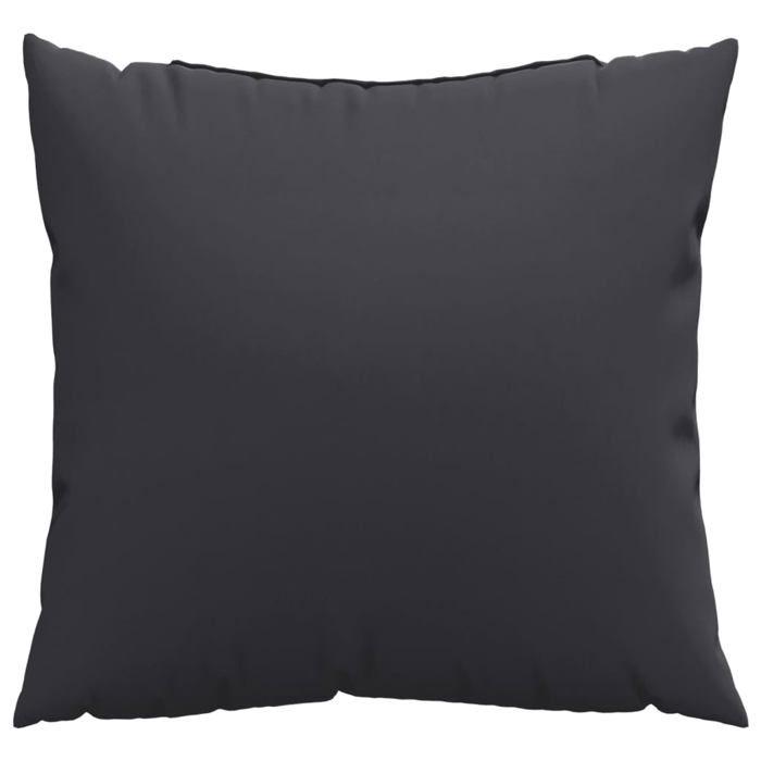 VidaXL Sofa Cushions 4 Pcs Black 60x60 Cm Fabric, Cushion, Outdoor Cushion, Pillow, Chair Cushion, Cushion of 360410
