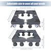 Universal Adjustable Base Washing Machine Stand Lifting Fridge Base Multi-functional Base for Dryer Refrigerator Washing Machine