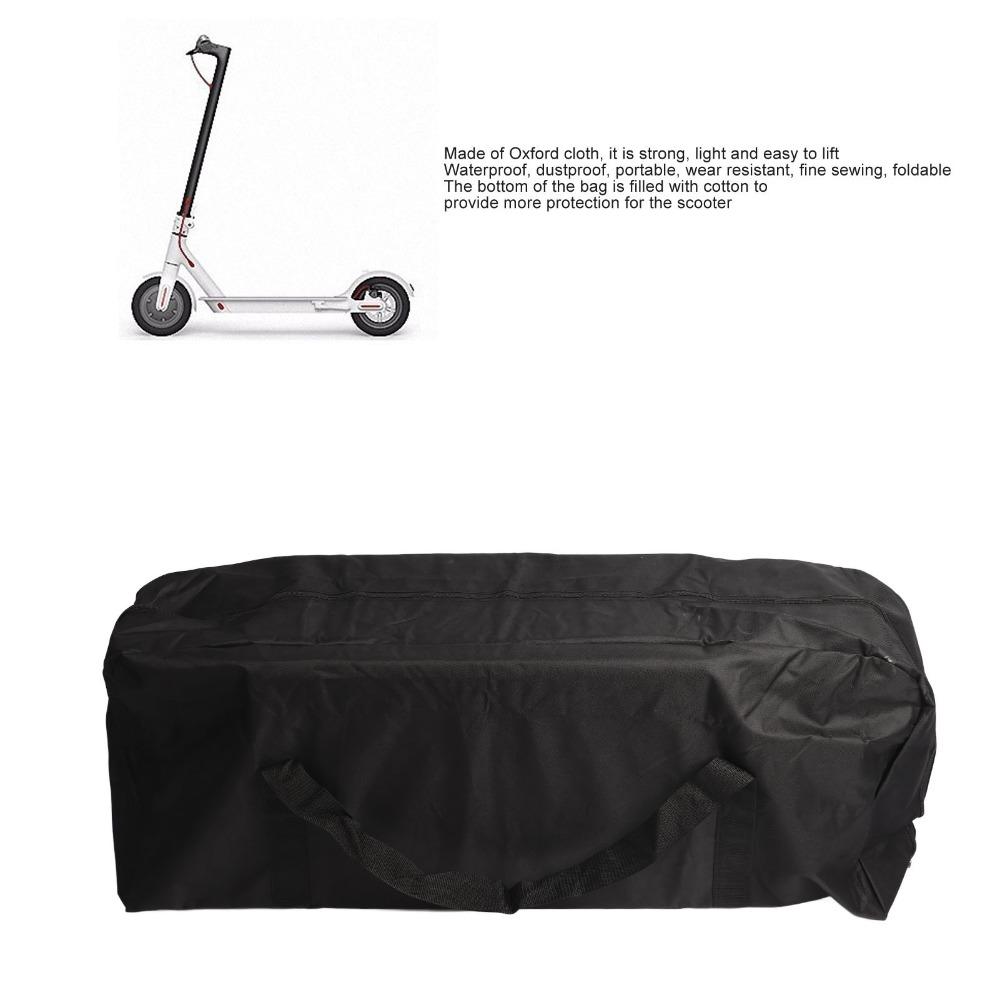 Foldable Scooter Storage Bag Oxford Cloth Portable Scooter Bag Electric Scooter Bag Camping