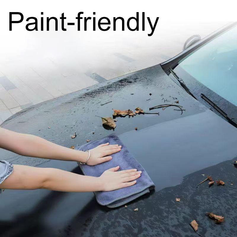 1Pc Car Washing Kitchen Cleaning Towel Absorbent Cleaning Cloths Household Superfine Fiber 35x35CM Square Towels