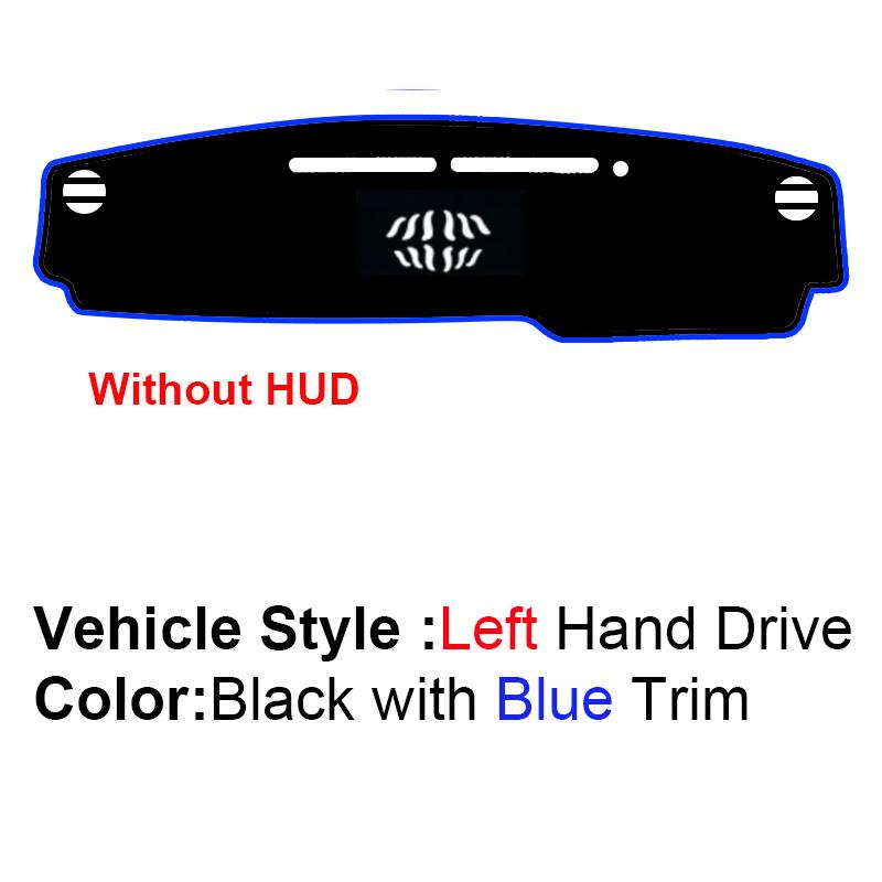 For Toyota Land Cruiser Prado 250 Series 2026 2026 2026 2026 Car Dashboard Cover Avoid Light Mat Non-Slip Pad Dash Accessories