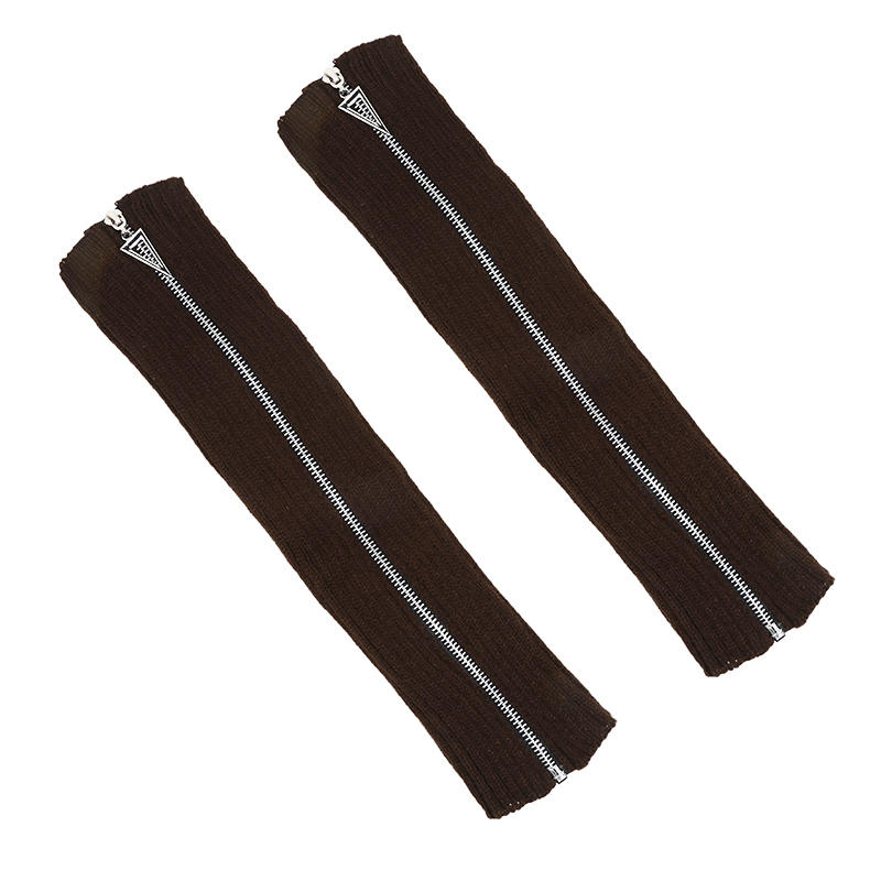 

Women Winter Lolita Leg Warmers Socks Female Knitted Warm Foot Cover Warmer Lady Autumn Crochet Heap Heap Socks Boot Cuffs One Size коричневий