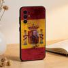 spain flag Phone Case For Samsung S25,S24,S21,S22,S23,S30,Ultra,S20,Plus,Fe,Soft Silicone Black Cover