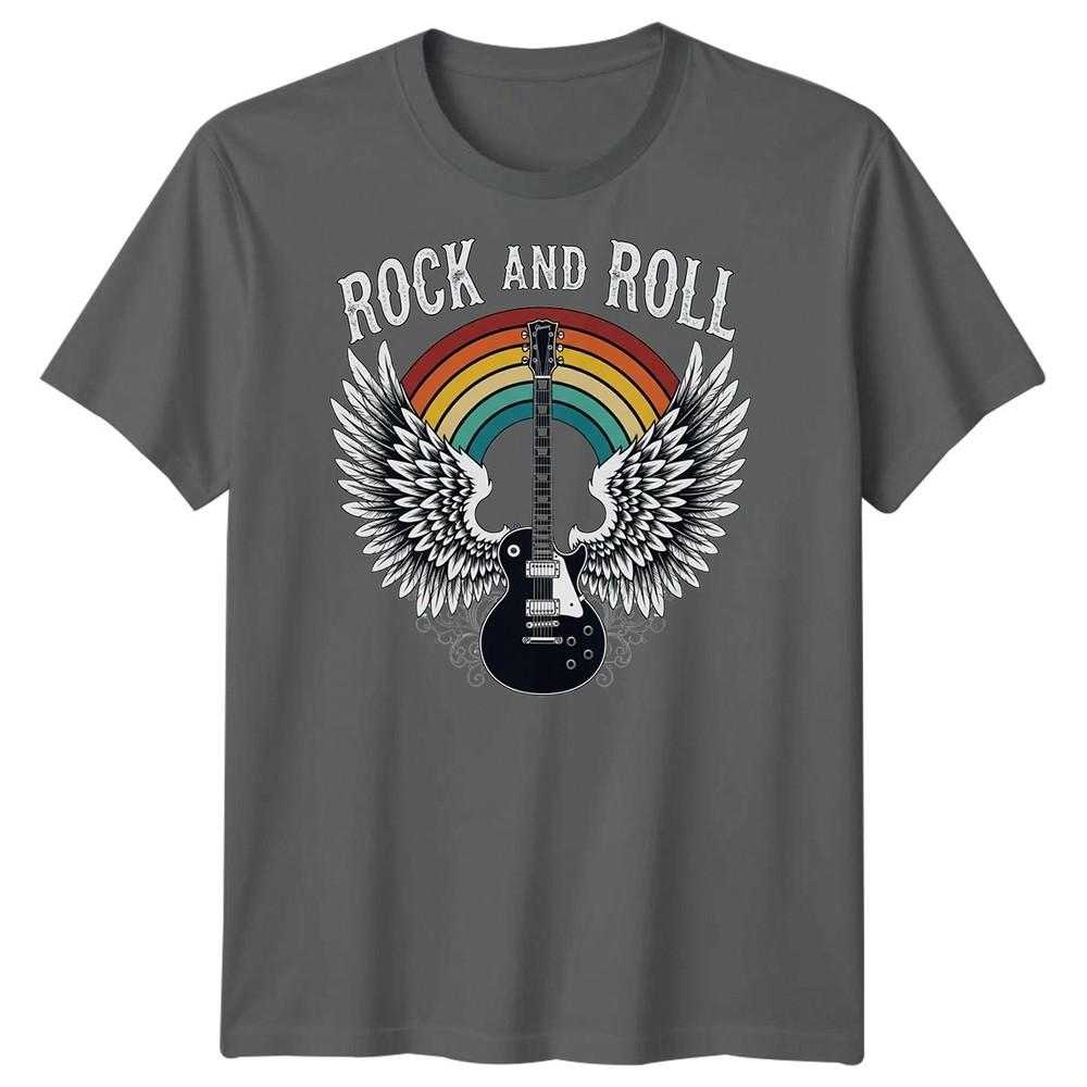 Guitar Heaven Rock N Roll Music Heavy Metal Unisexs Tshirt Tee Top