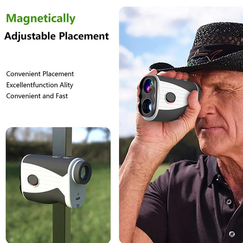 1000m Outdoor High-Precision Electronic Rangefinder Golf Rangefinder 7X HD Optica Lens Telescope Measuring Instrument