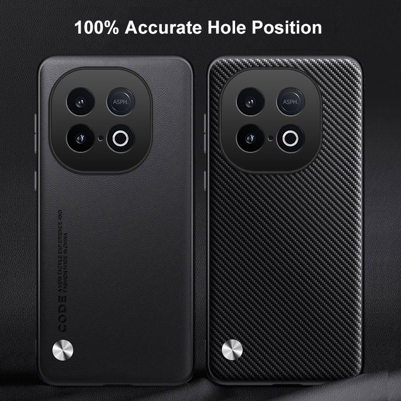Luxury PU Leather Case For Vivo iQOO Z10 Turbo Pro Back Cover Silicone Shockproof Full Protection Phone Case For iQOO Z10 Turbo