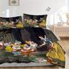 3pcs set Snow White, Seven Dwarfs, Forest print bedding quilt cover, soft and comfortable quilt cover suitable for bedroom and guest room44