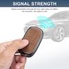 YO&YOYE Compatible With Honda Key Fob Cover With Keychain Leather Key Case Protector For  Honda Accord Civic CRV Pilot Odyssey 11Th Gen Smart Key