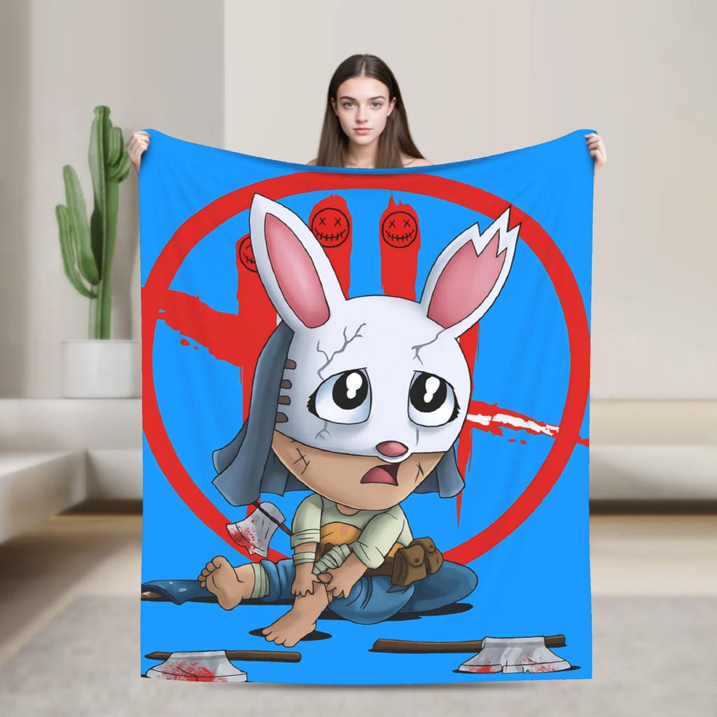 DBD Deads by Daylights  Blanket  Super Warm Street Trend Plush Throw Blanket For Girls Boys Home Decor Flannel Bedspread Cover