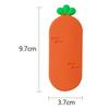 Shower Head Holder Suction Cup Wall Mounted Punch-free Silicone Carrot Shape Handheld Shower Head Bracket Bathroom Accessories