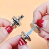 10 Paar Magnetverschlüsse für Vorhänge, nagelfrei, abnehmbar, starker Magnetknopf, Metallverschluss, Clip für Zuhause und Büro
