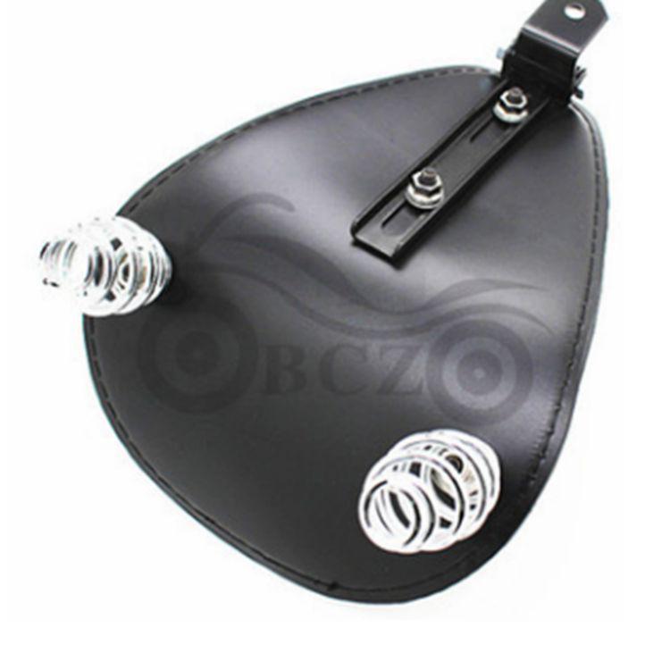 Harley Cruiser Retro Leather Spring Seat Cushion