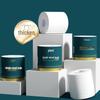 Zhi Fen Large Core Toilet Paper Rolls - Wood Pulp, Economical Pack for Dorms and Homes