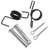 Foot Peg Spring Kit Compatible With CRF50 CRF70 CRF80 CRF100F XR50R XR50 Motorcycles Replacement Parts For Bike Footpegs(Set A)