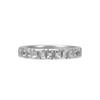 & Co.. Tiffany T Serie True Narrow 18 Karat Weißgold Ring Unisex Ringe GRP10579