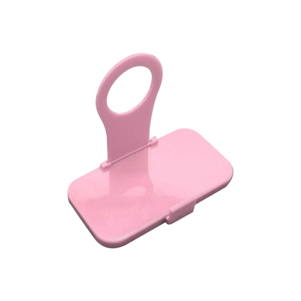 White Foldable Wall Mount Phone Holder Stand