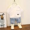 Sommer Baby Junge Kinder Kleidung Kinderkleidung Anzug Kurzarm T-Shirt Hose Sport Säugling