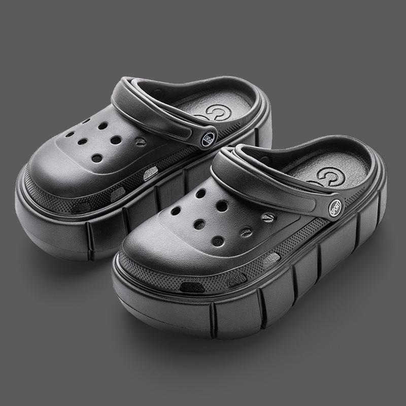 

Летняя женская обувь, 2022 г., женские тапочки и сандалии, шлепанцы на платформе, модная повседневная пляжная обувь 38