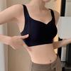 Podprsenka bez stop Ženy se scházejí bez ocelového prstenu Spodní prádlo Podzim a zima Pohodlná podprsenka Jednobarevná podprsenka Neviditelná podprsenka