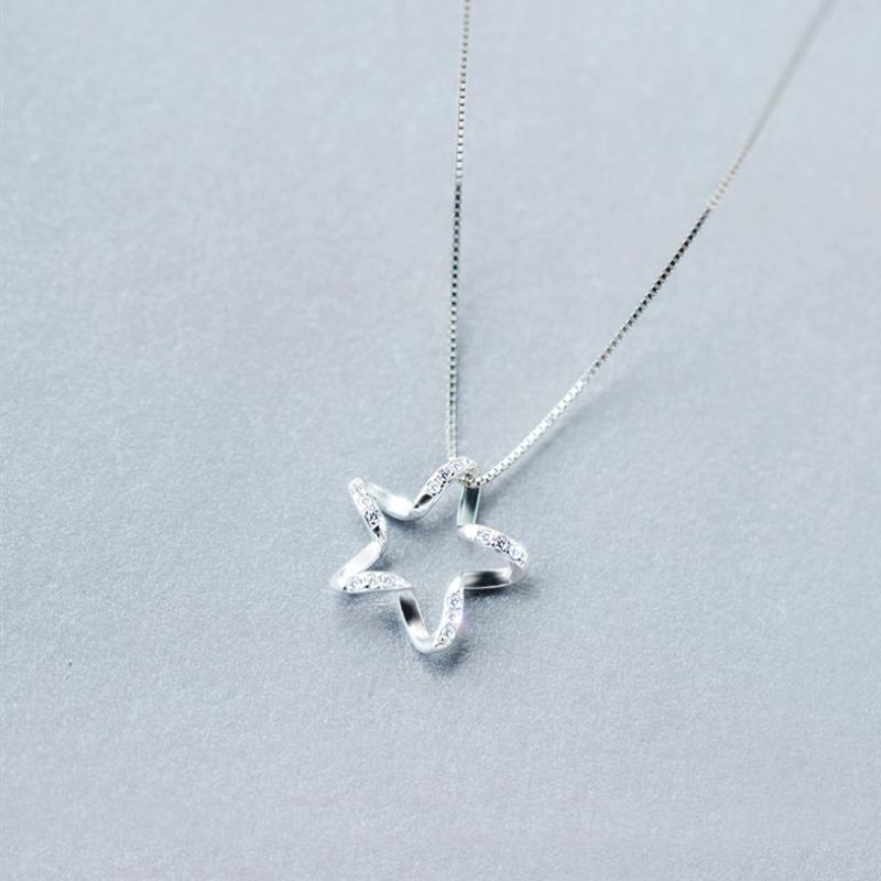 Lindon Damen-Halskette mit Anhänger, Kupferlegierung, Zirkon, modisches Geschenk