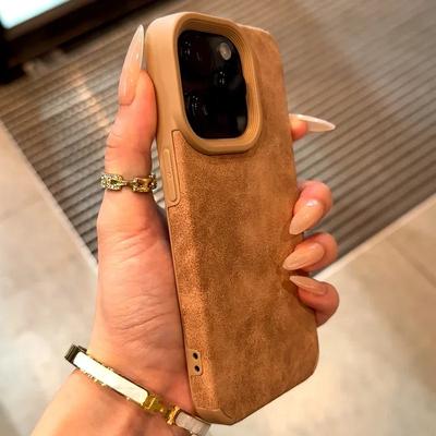 Luxury Cortex Soft Silicone Phone Case For iPhone 16 11 12 13 14 15 16 Pro Max Plus Shockproof Bumper Cases Cover