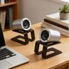 Heavy Duty Metal Speaker Holder With Vibration Reducing Rubber Feet For Desktop Speakers