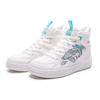 Anta Life Collection High-Top Skateboard Shoes Women's White Blue Sneakers 122048050-3