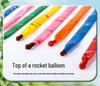Soaring Rocket Balloon: Thickened Outdoor Toy for Kids