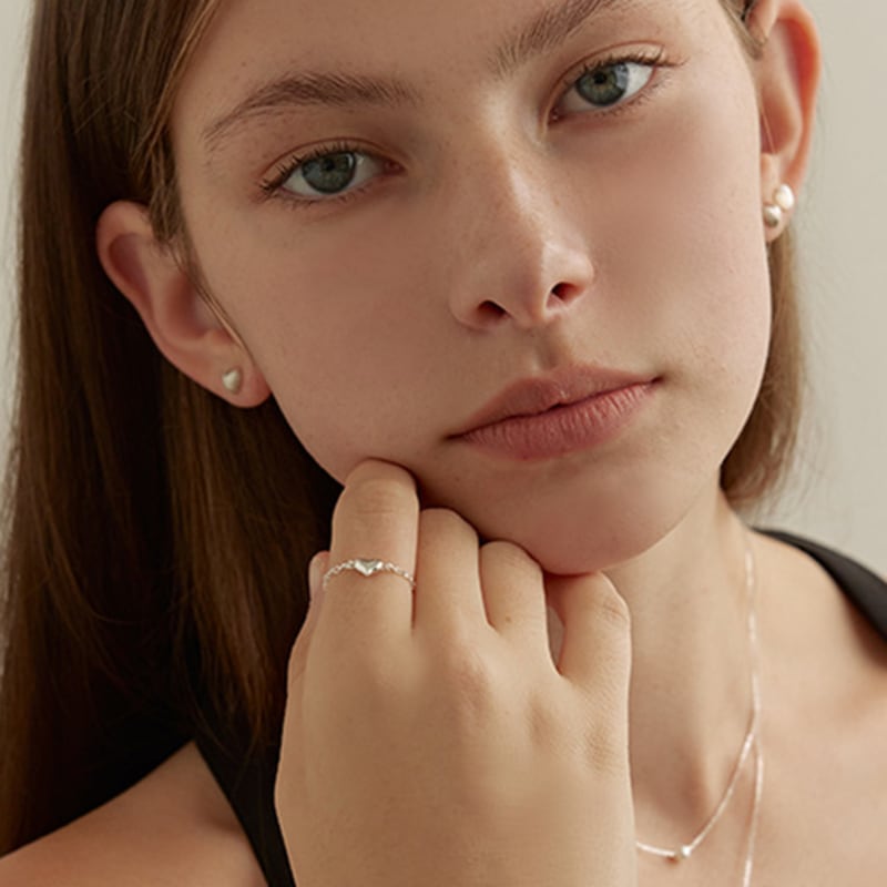 Lewe Petit Herz Kette Ring