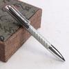 Carbon Brazing Metal Rotating Fashion Ballpoint Pen Set Gift Metal Pen Neutral Pen Gift Box Corporate Signature Pen