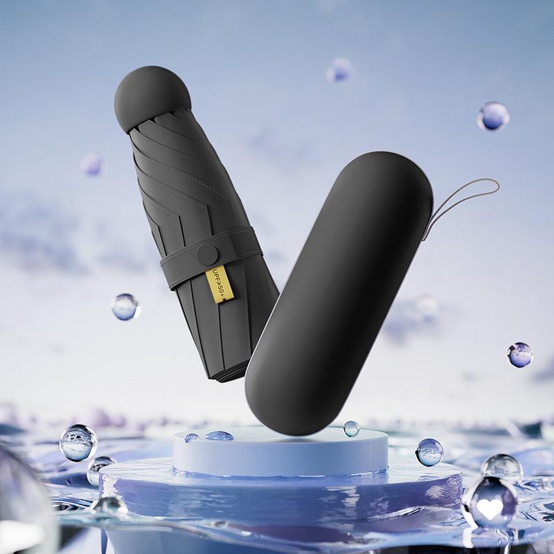 Compact Dual-Use Sun & Rain Umbrella - 50% Off!