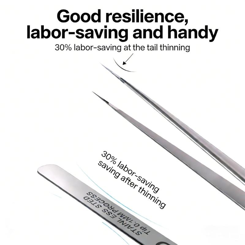No Magnetic Nonrust Steel 3D Tweezers Component Tweezers Produced for High Accuracy Work on Sensitive Devices