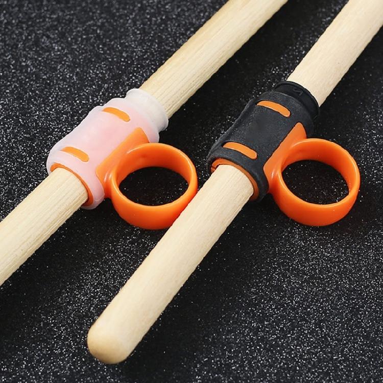 Drum Hammer Control Auxiliary Grip Finger Rings Drum Stick Control Clip Beginner Drumstick Trainer Easy To Install