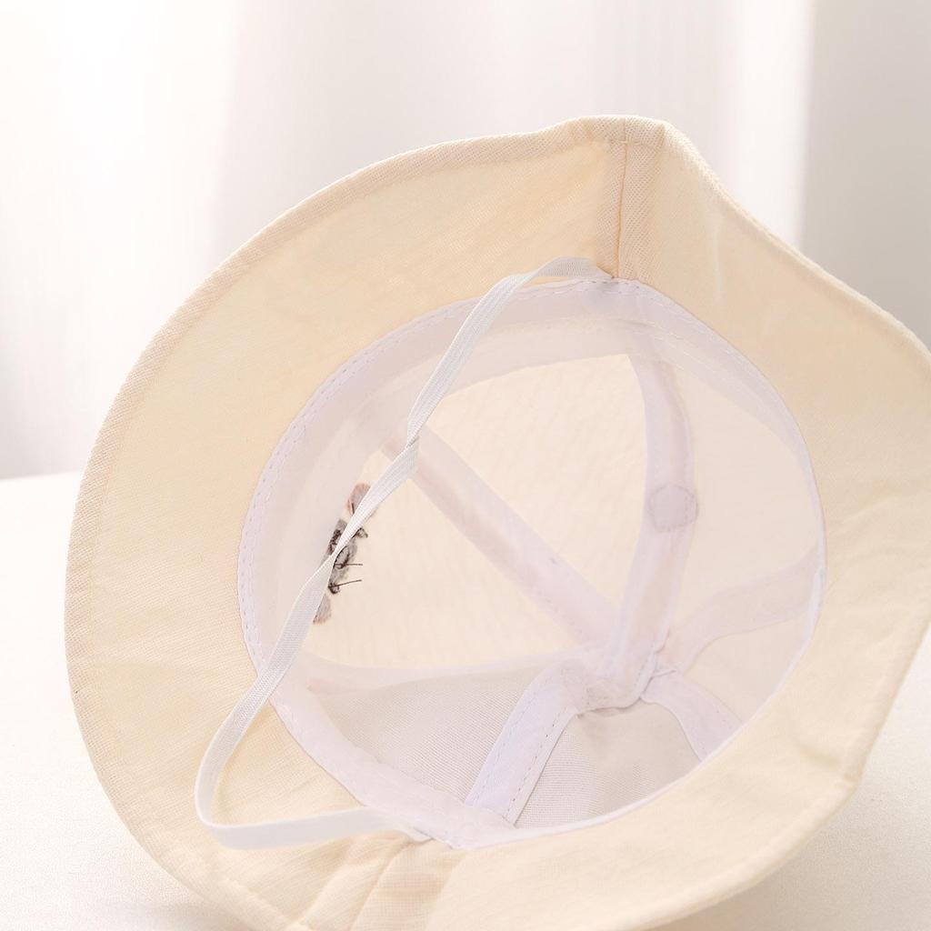 Cute Animal Children's Sun Protection Bucket Hat for Boys and Girls - Adorable Spring Fisherman Hat for Small Children