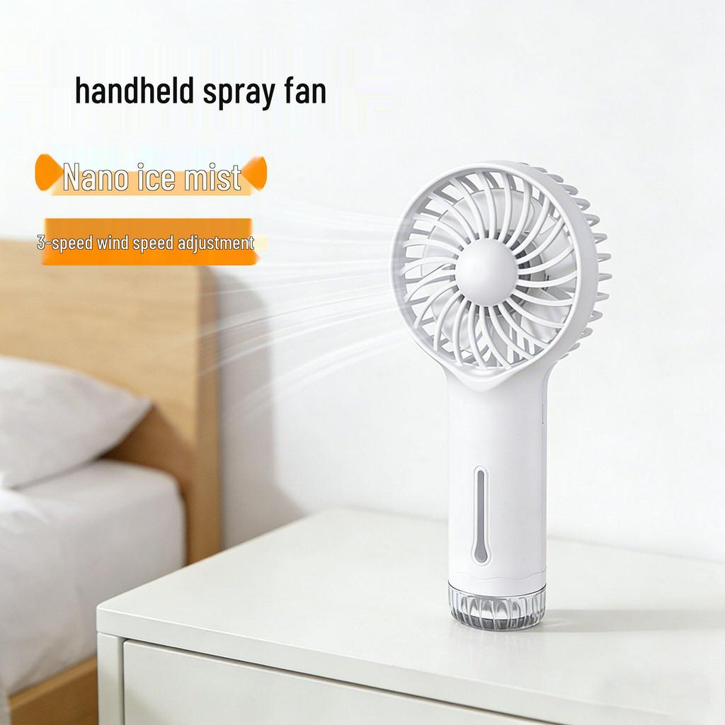 Nano Hydrating Handheld USB Fan - Portable Mini Electric Fan for Home & Outdoor Use