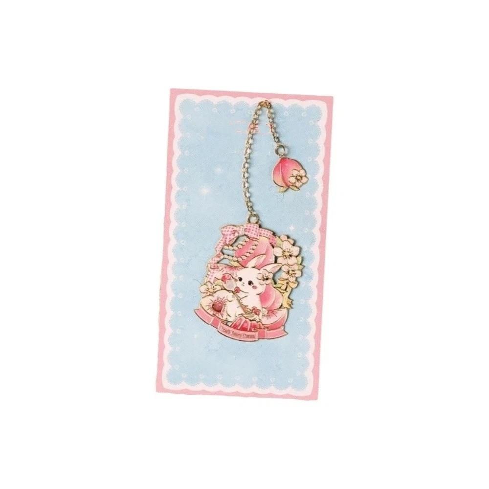 Exquisite Book Clip Bear Page Marker Creative Pendant Bookmark Gift
