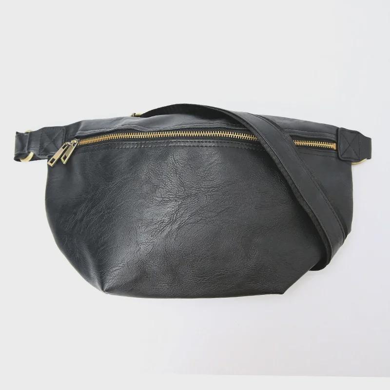 Geantă de piept coreeană pentru bărbați 2024: Geantă Crossbody & de Talie la Modă, de Mare Capacitate