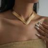 Metal Opening Irregular Metal Twisted Collar Exaggerated Women's Fashion Choker  Wedding