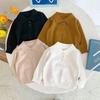 Spring & Autumn Toddler Knitwear: Versatile Small Lapel Sweater for Boys & Girls