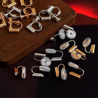 Ανώδυνος μετατροπέας σπειροειδούς κλιπ αυτιού: Χειροποίητο, ρυθμιζόμενο, δεν απαιτεί τρύπημα.