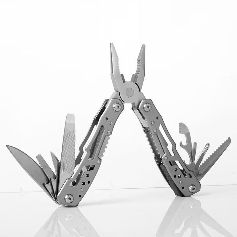 Stainless Steel Multi-tool Pliers Outdoor Combination Knife Pliers Folding Portable Multi-purpose Pliers Tools