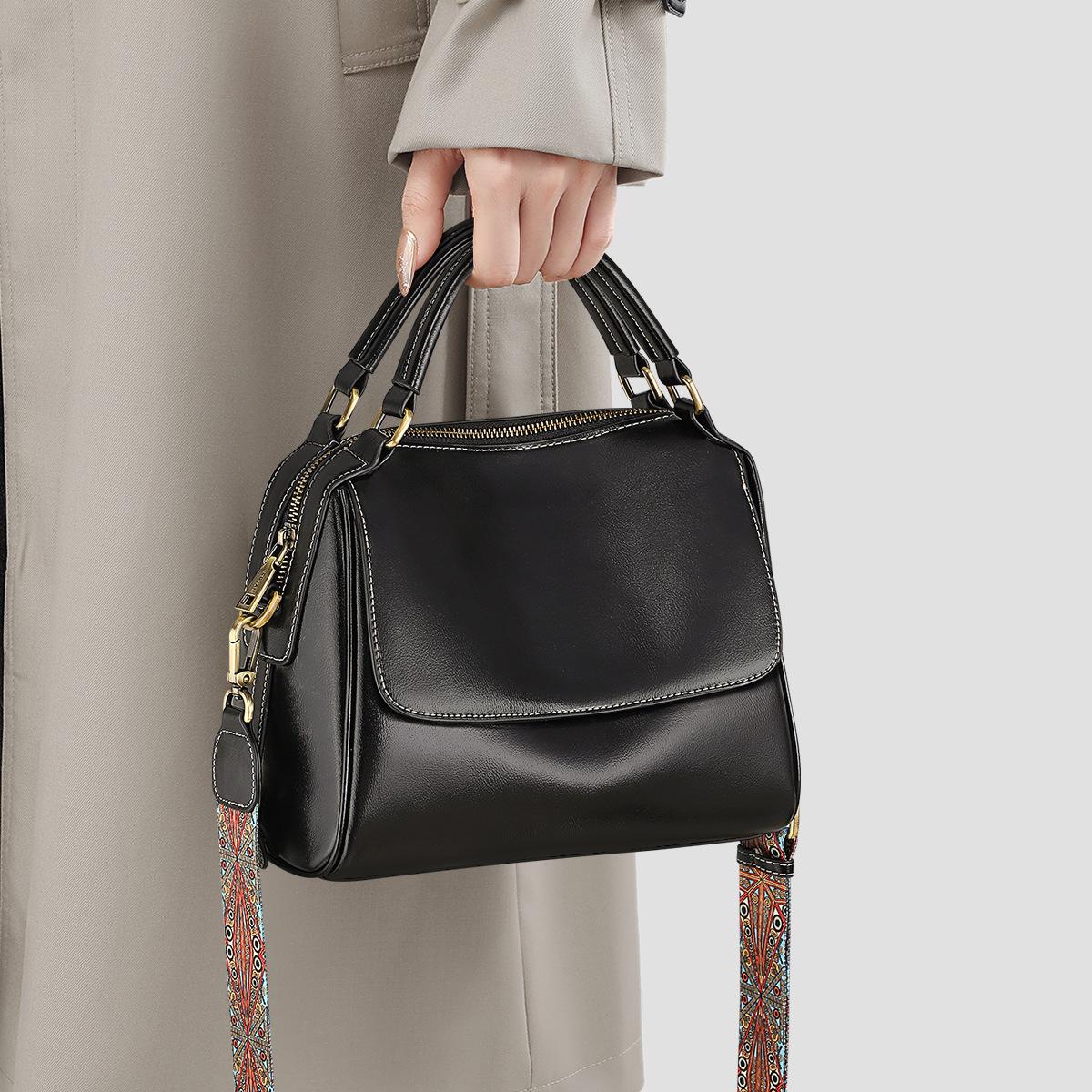 New Fashion Tote Bag for Women, Crossbody Bag, Large Capacity Leather Handheld Shoulder Bag