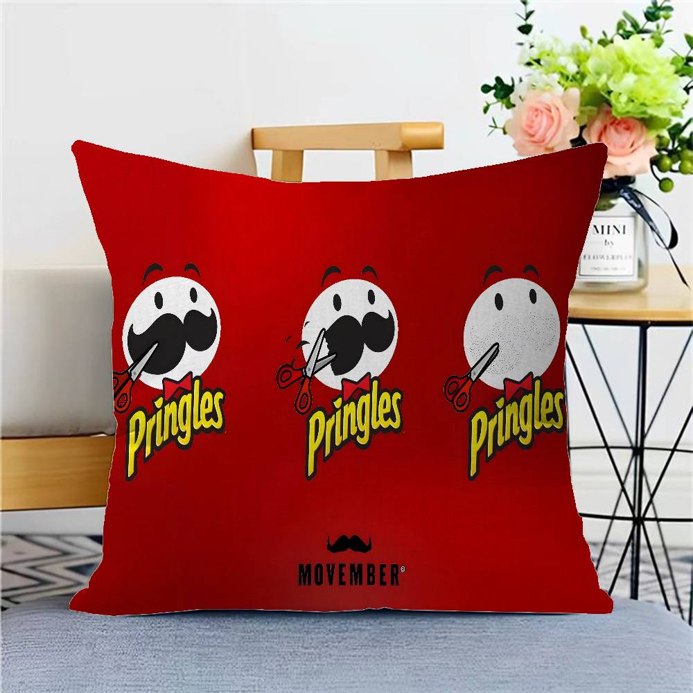Fashion P-Pringles L-LLC Film Cushion Cover Polyester Sofa Cushions Decorative Throw Pillows Home Decoration Pillowcover